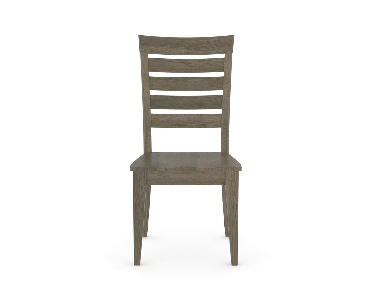 Canadel Gourmet Met Dining Chair in Shadow, front view