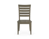 Canadel Gourmet Met Dining Chair in Shadow, front view