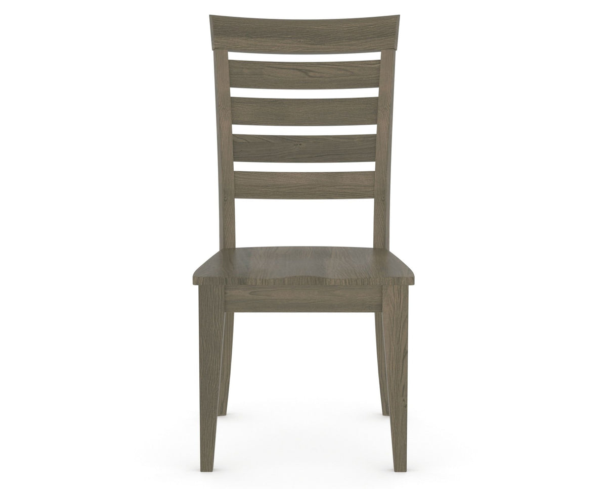 Canadel Gourmet Met Dining Chair in Shadow, front view