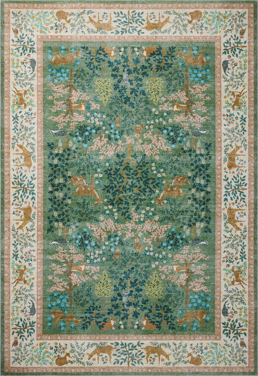 Canopy Rug 02 | Sage / Blush