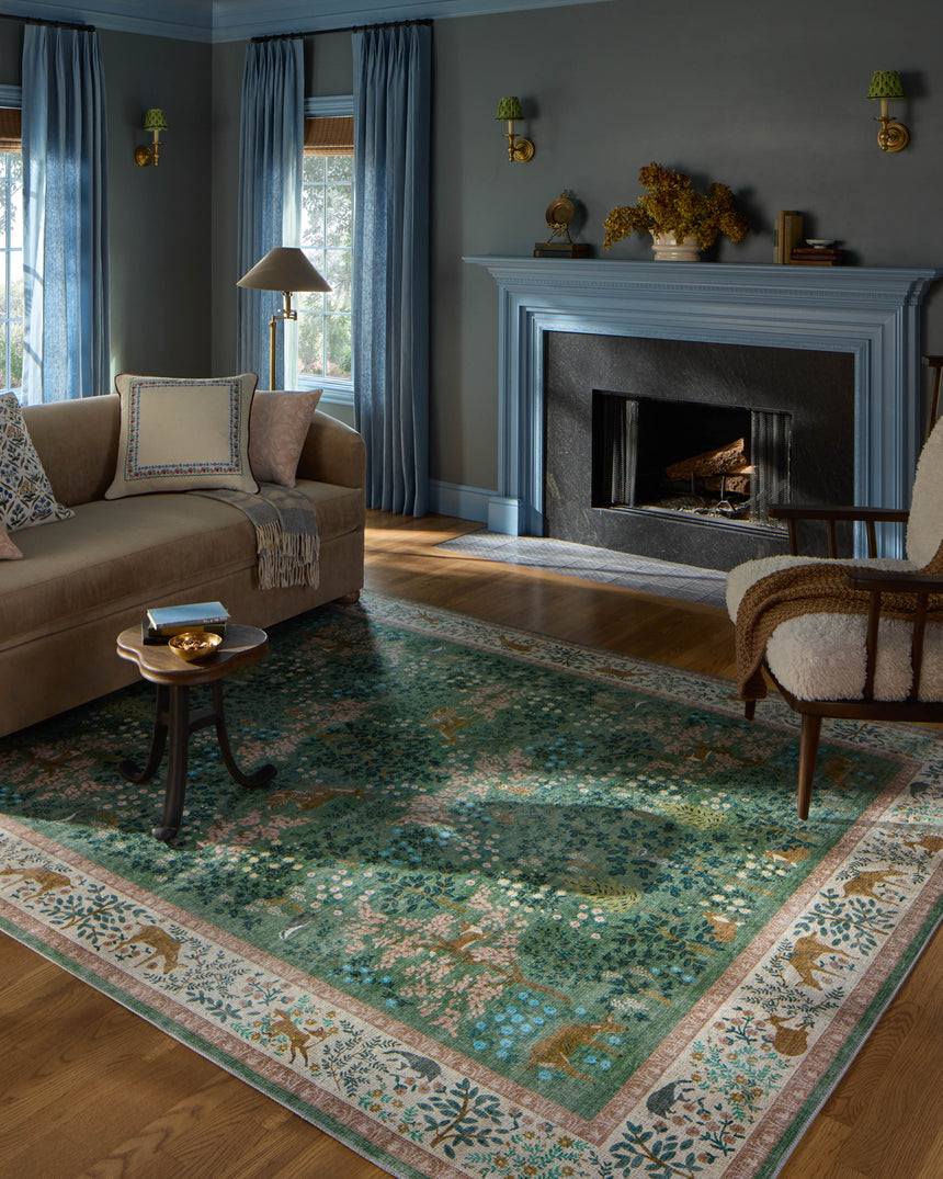 Canopy Rug 02 | Sage / Blush