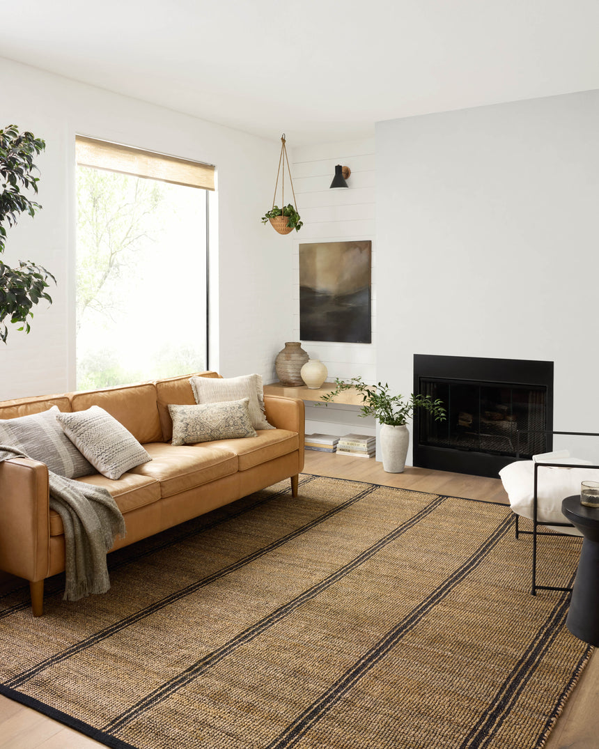 Colton Rug 01 | Natural / Black