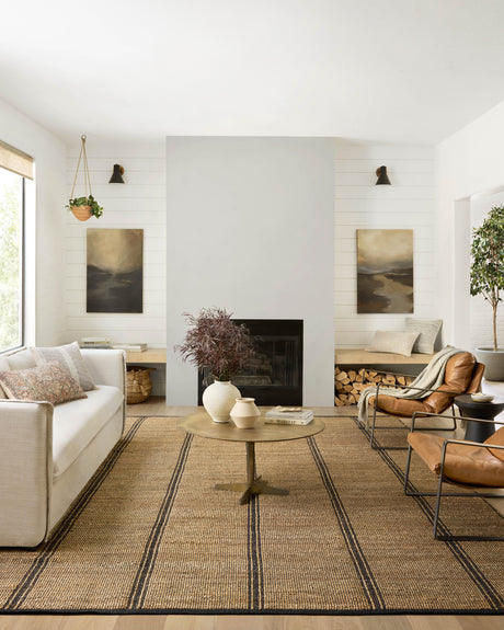 Colton Rug 01 | Natural / Black