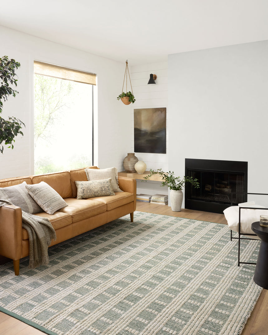 Colton Rug 03 | Ivory / Sage