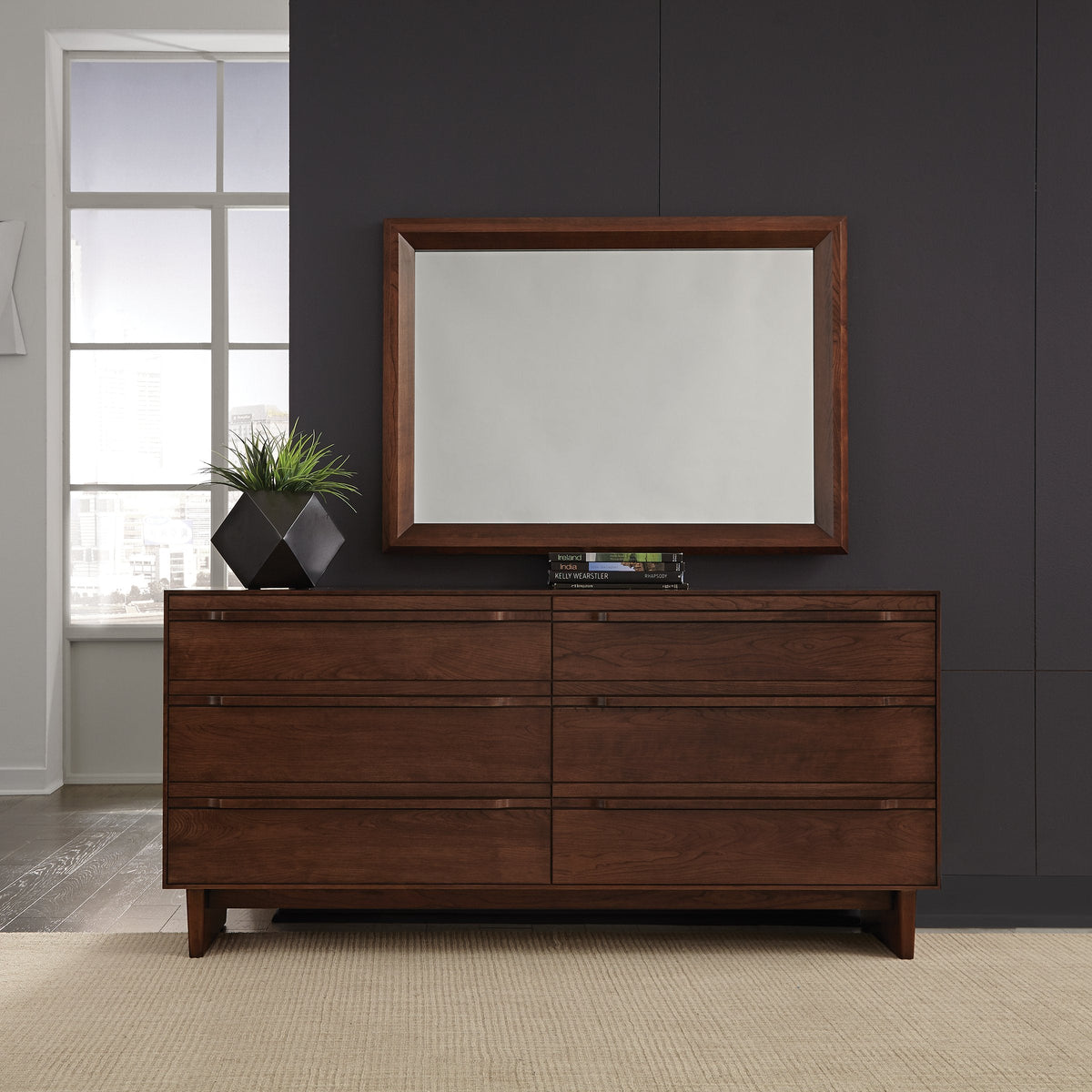 West Bros Camber 6 Drawer Dresser, product photo