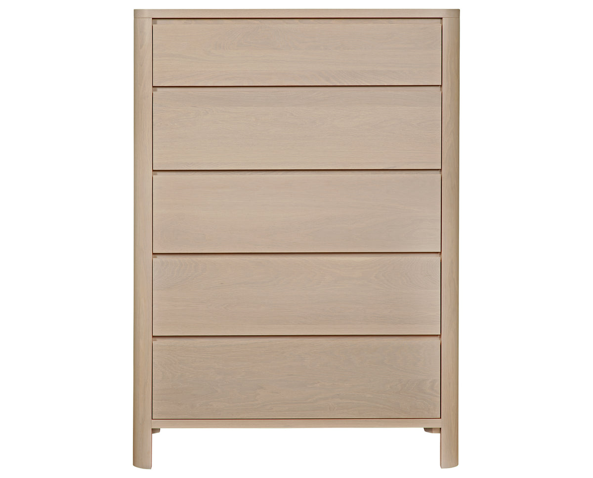 West Bros Curva Chest of Drawers in 45 Weathered Wood