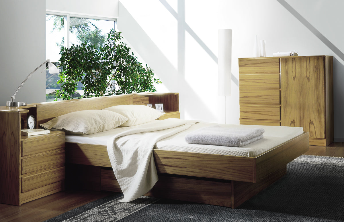 Natural Teak | Mobican Classica Bed | Valley Ridge Furniture