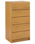 Natural Teak | Mobican Classica Narrow Chest | Valley Ridge Furniture