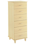 Matte White Oak | Mobican Contempora Narrow Chest | Valley Ridge Furniture