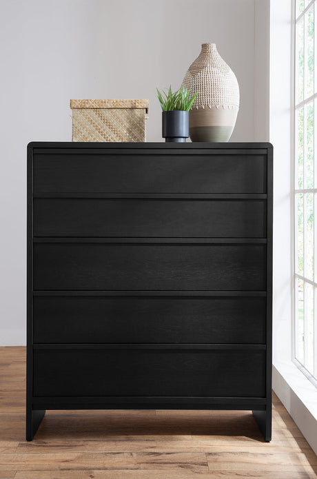 West Bros Corsa Chest of Drawers, on white