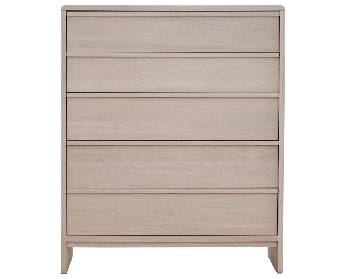 West Bros Corsa Chest of Drawers in 45 Weathered Wood