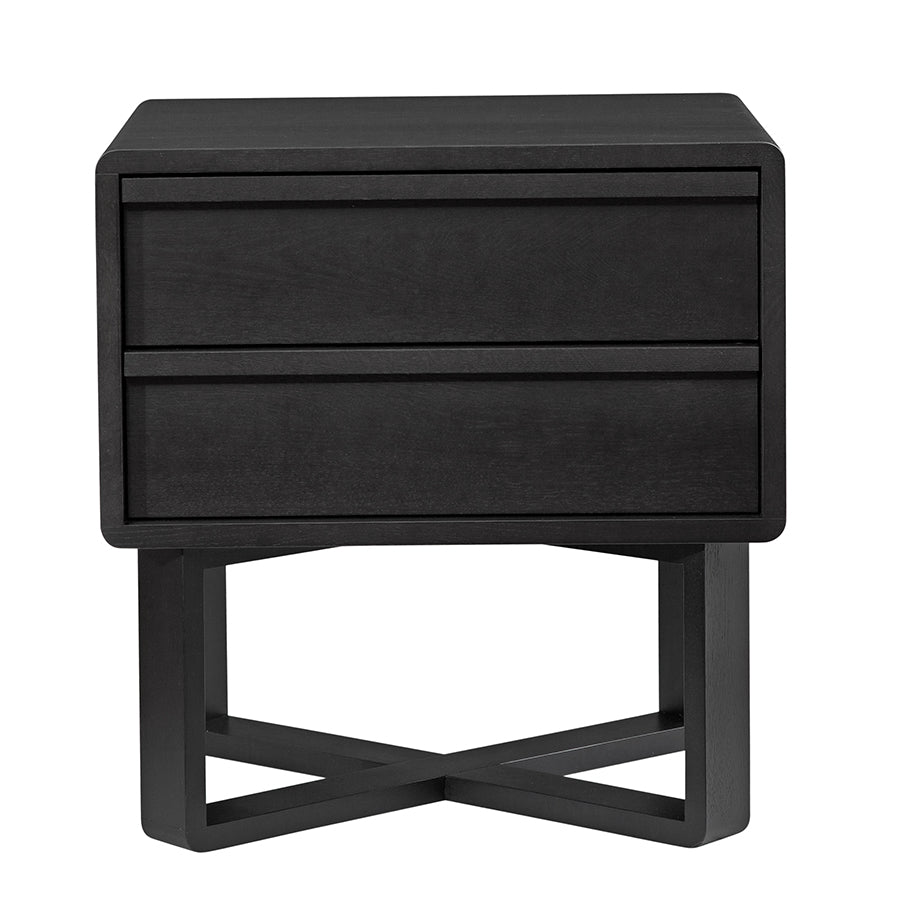 West Bros Corsa Night Table, on white