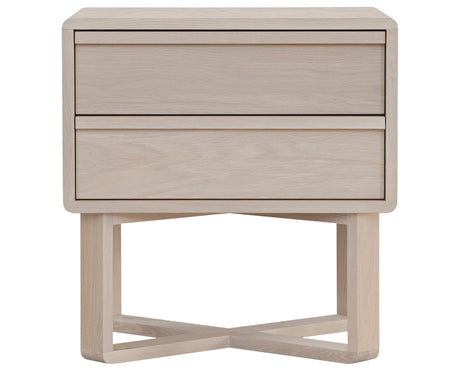 West Bros Corsa Night Table in 45 Weathered Wood