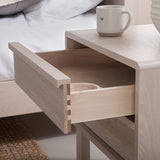 West Bros Corsa Night Table, hardware detail