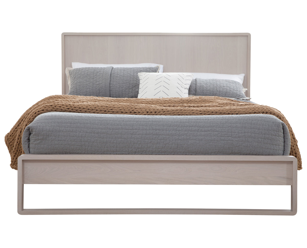West Bros Corsa Panel Bed in 45 Weathered Wood