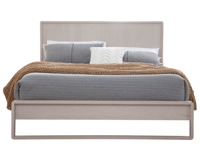 West Bros Corsa Panel Bed in 45 Weathered Wood