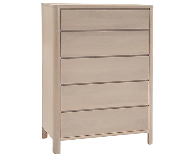 West Bros Curva Chest of Drawers in 45 Weathered Wood