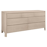 West Bros Curva Dresser in 45 Weathered Wood, on white