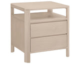 West Bros Curva Night Table in 45 Weathered Wood
