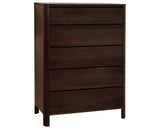 West Bros Curva Chest of Drawers in 22 Mocha