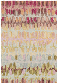 Paint Chip Hand Micro Hooked Wool Rug
