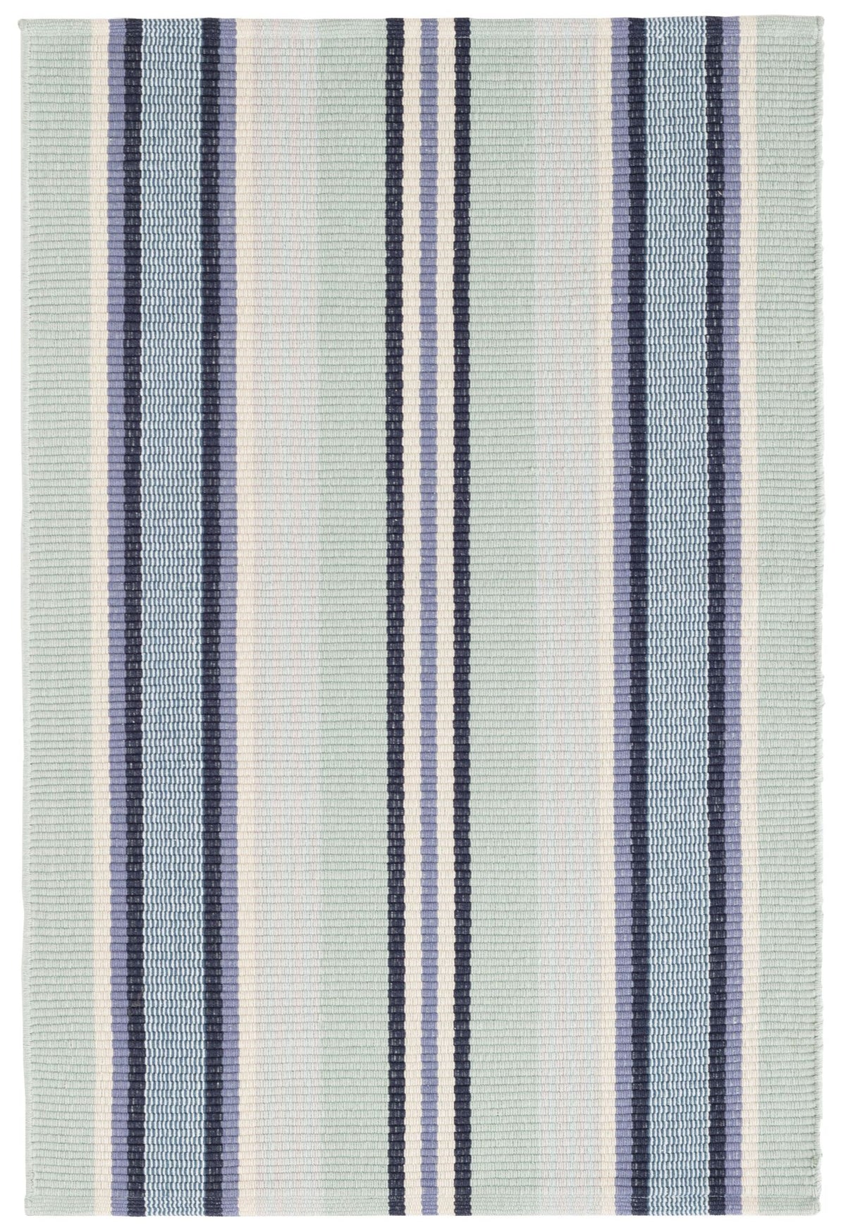 Barbados Stripe Handwoven Cotton Rug