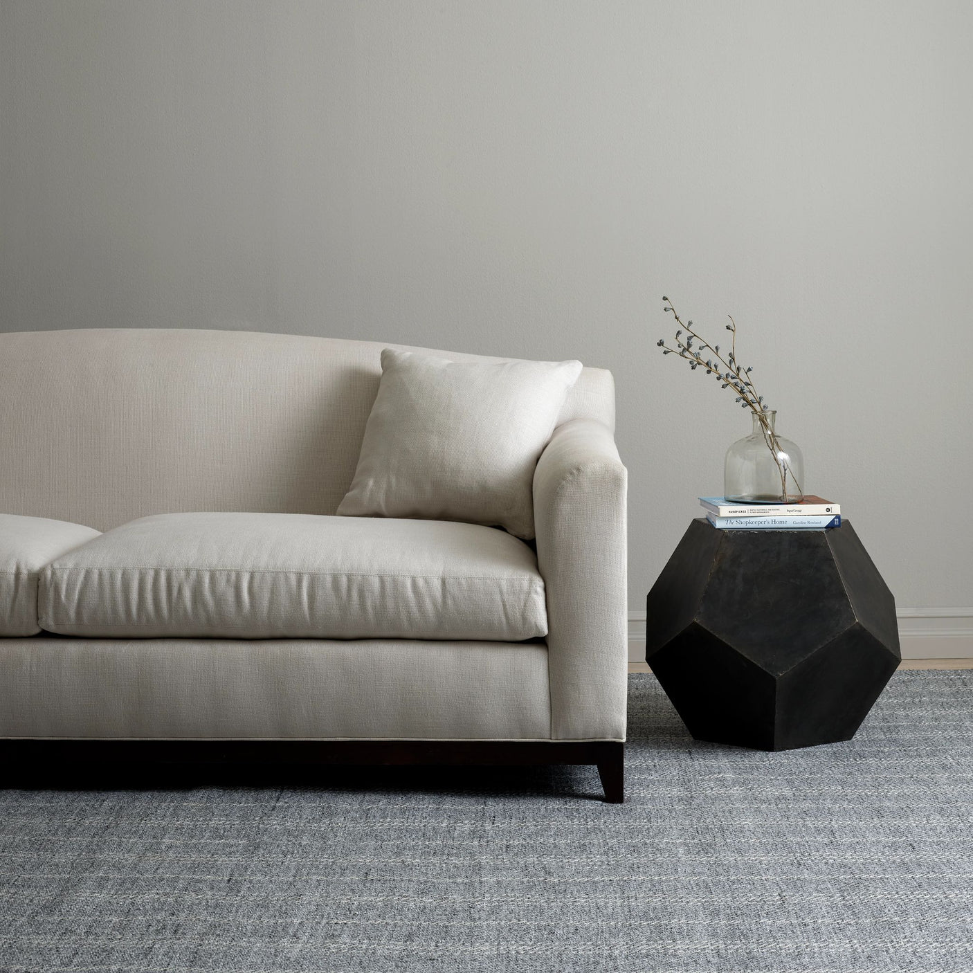 Melange Stripe Handwoven Indoor/Outdoor Rug