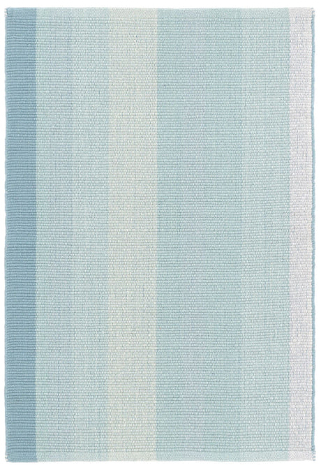 Shore Stripe Handwoven Cotton Rug
