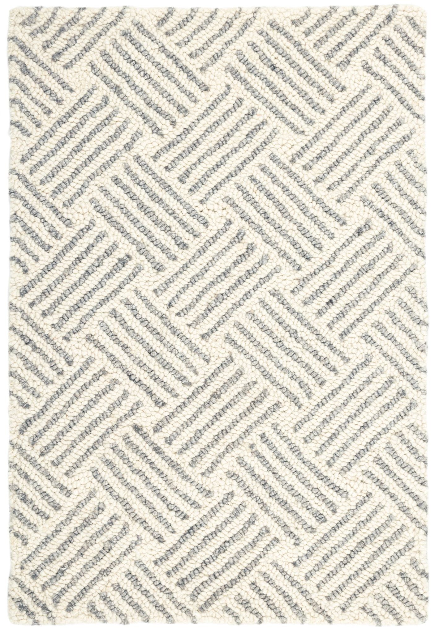 Layers Hand Hooked Wool Rug