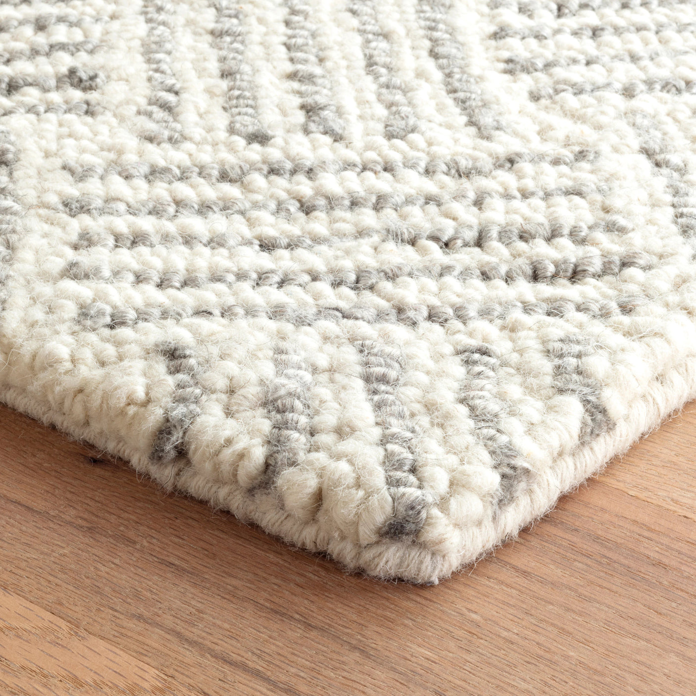 Layers Hand Hooked Wool Rug