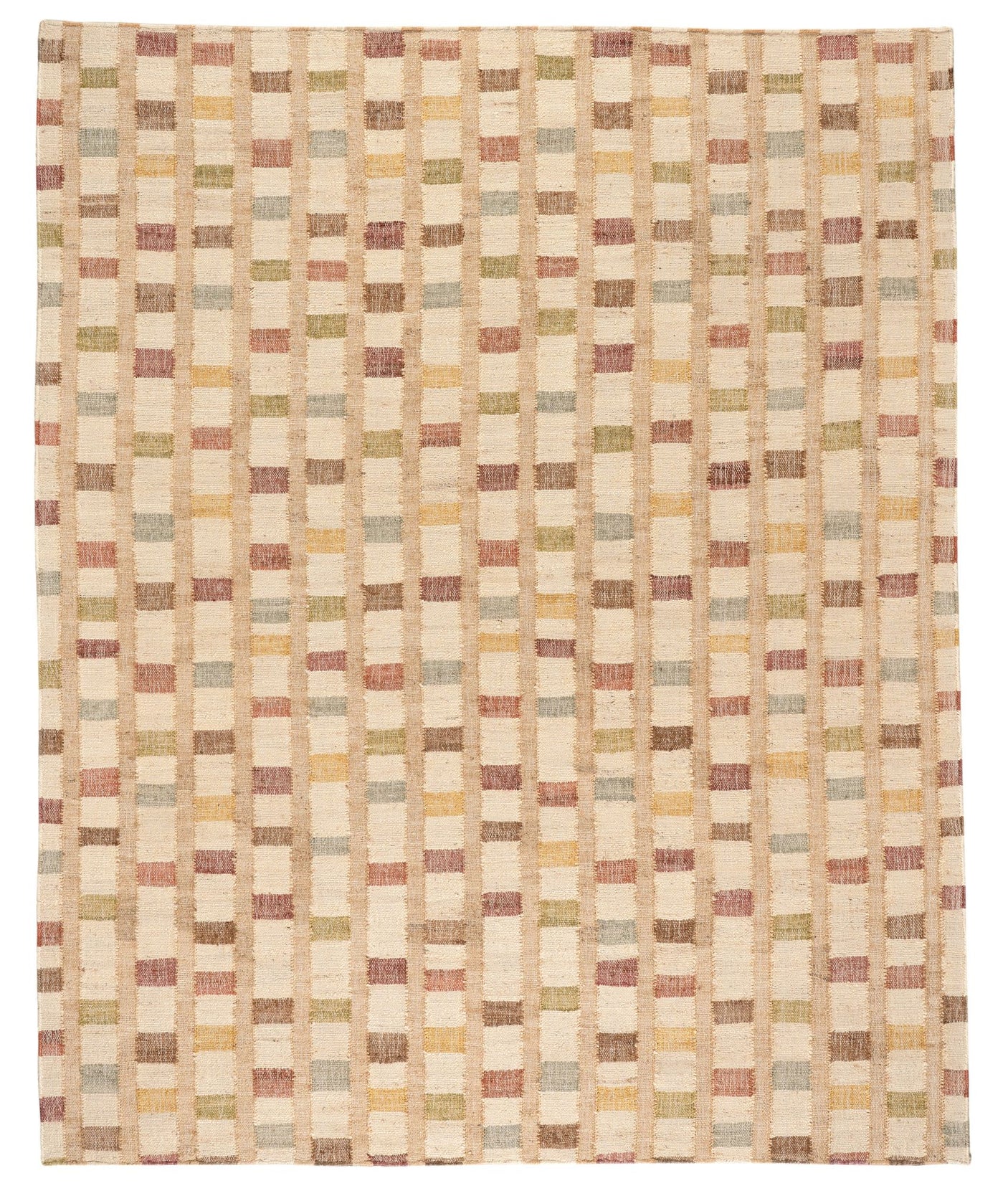 Mosaic Handwoven Jute Rug