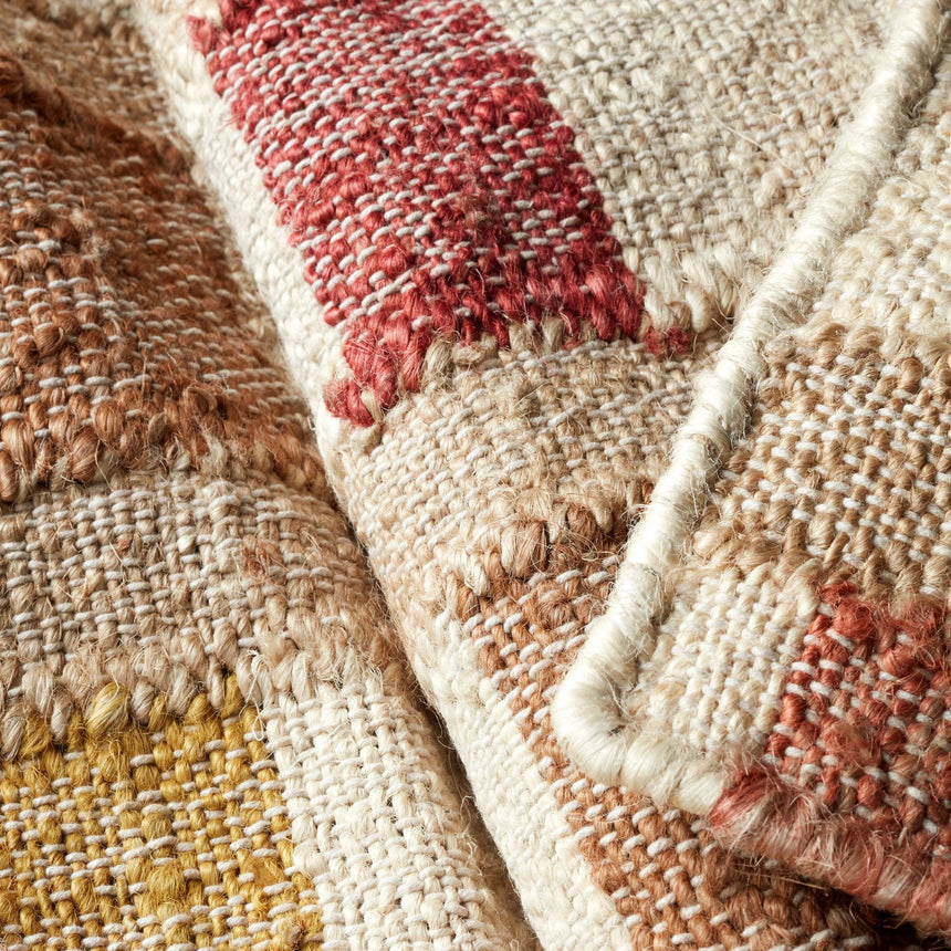 Mosaic Handwoven Jute Rug