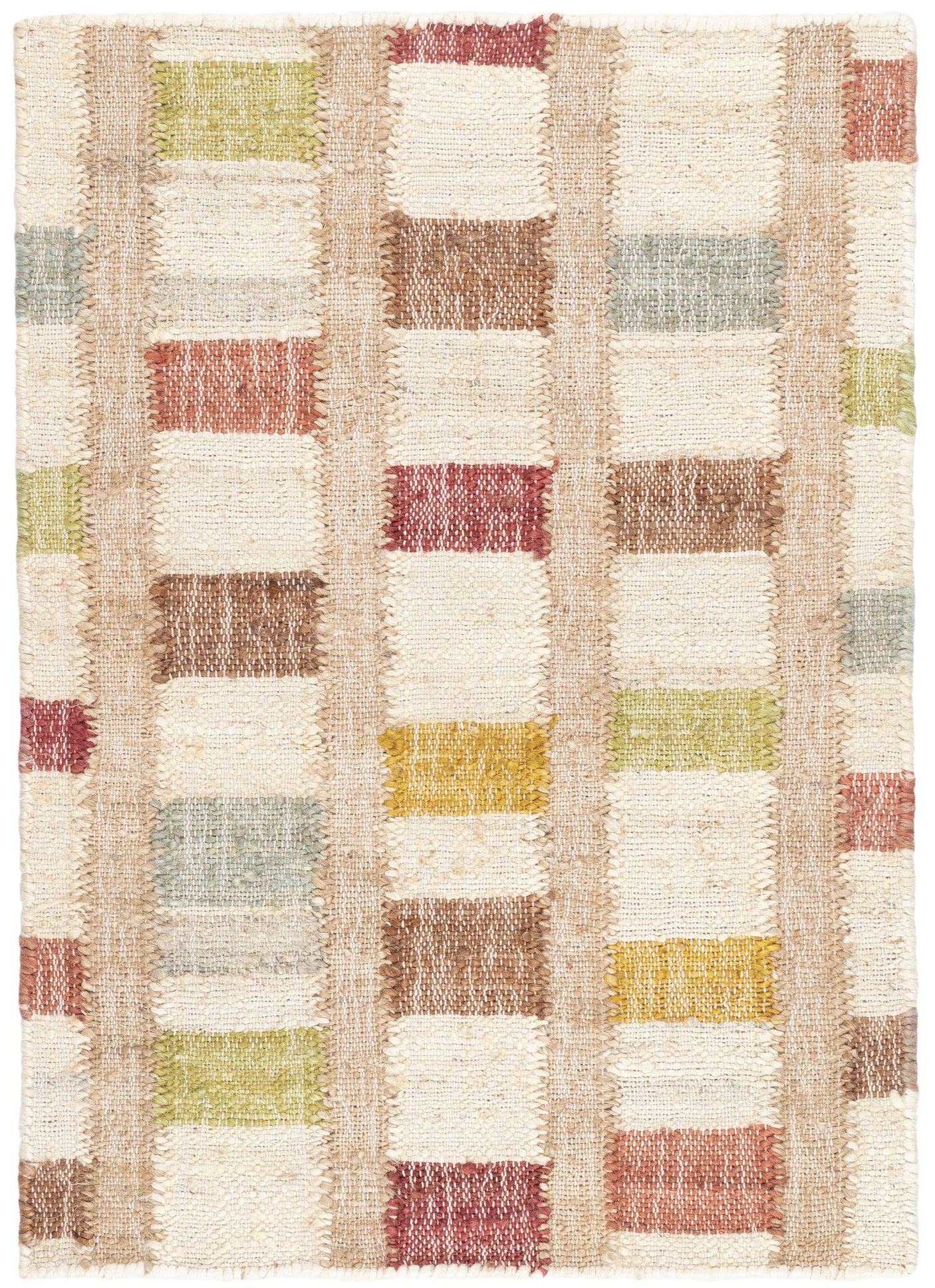 Mosaic Handwoven Jute Rug