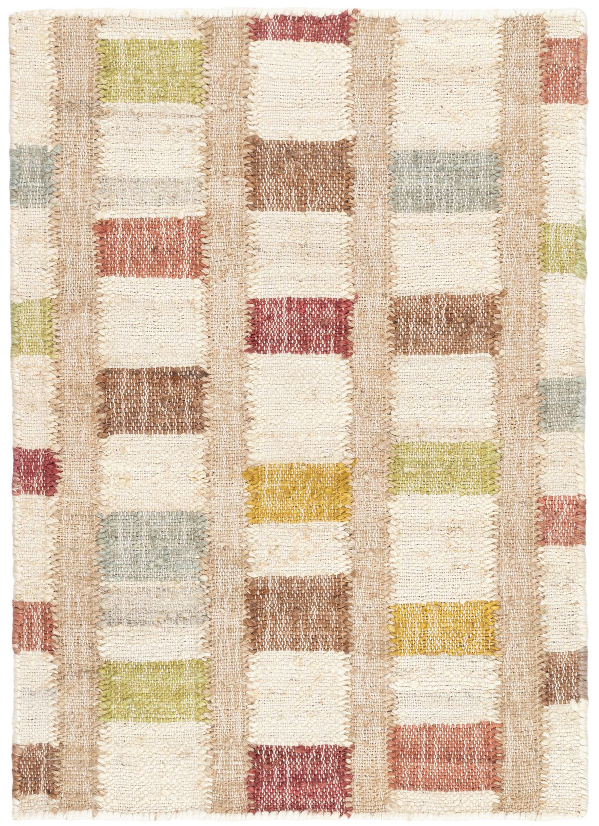 Mosaic Handwoven Jute Rug