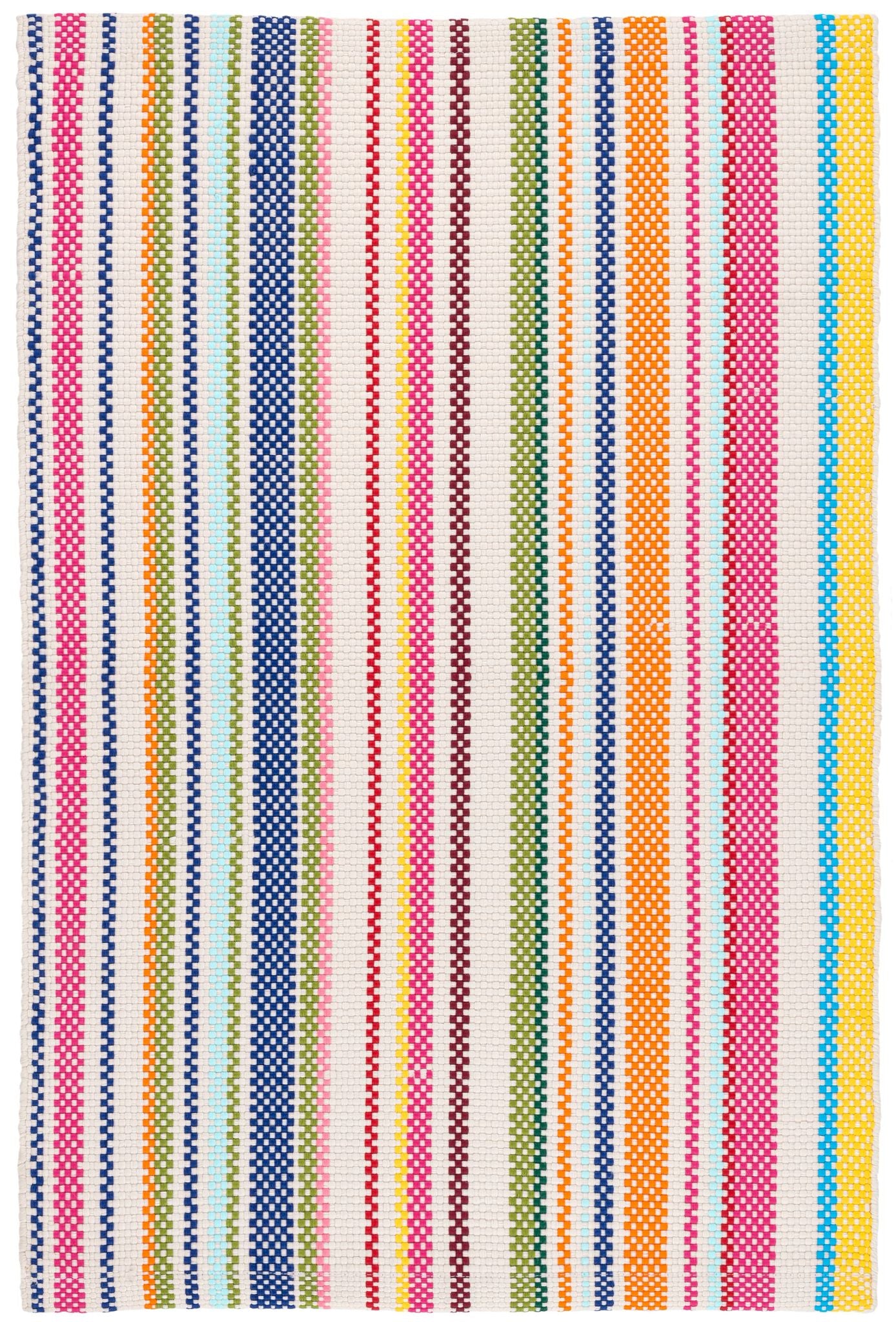 Summer Stripe Handwoven Indoor/Outdoor Rug