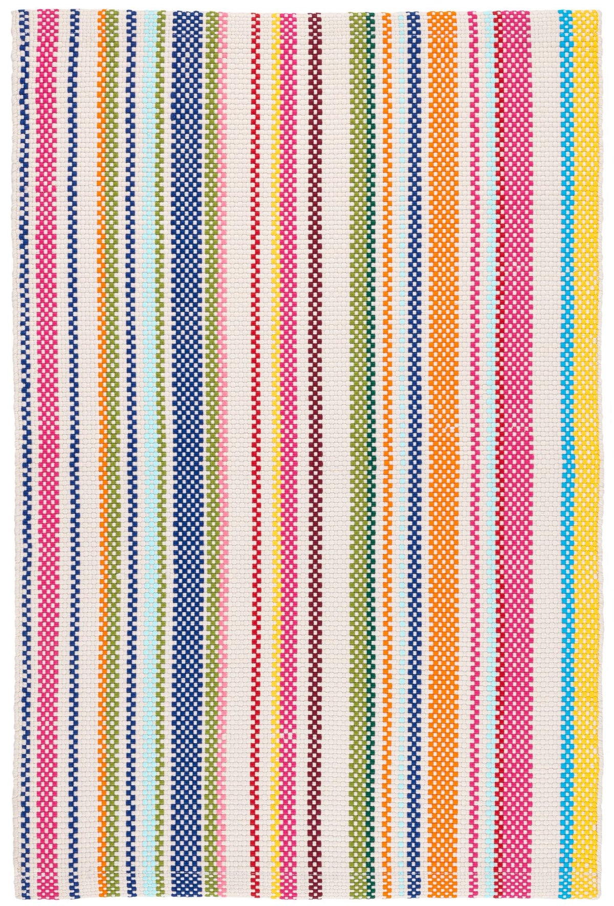 Summer Stripe Handwoven Indoor/Outdoor Rug