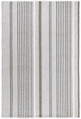 Gradation Ticking Handwoven Indoor/Outdoor Rug