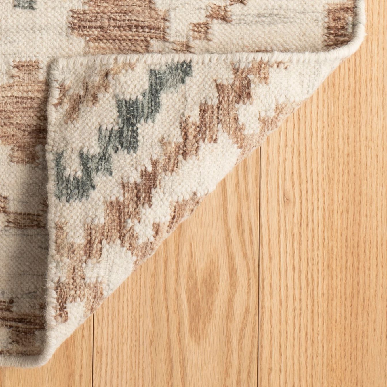 Jelly Roll Handwoven Wool Rug