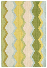 Safety Net Handwoven Wool Rug