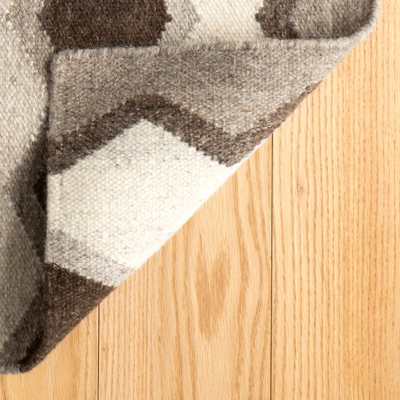 Safety Net Handwoven Wool Rug