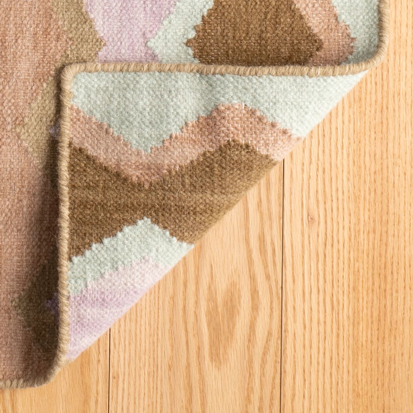 Safety Net Handwoven Wool Rug