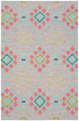 Jelly Roll Handwoven Wool Rug