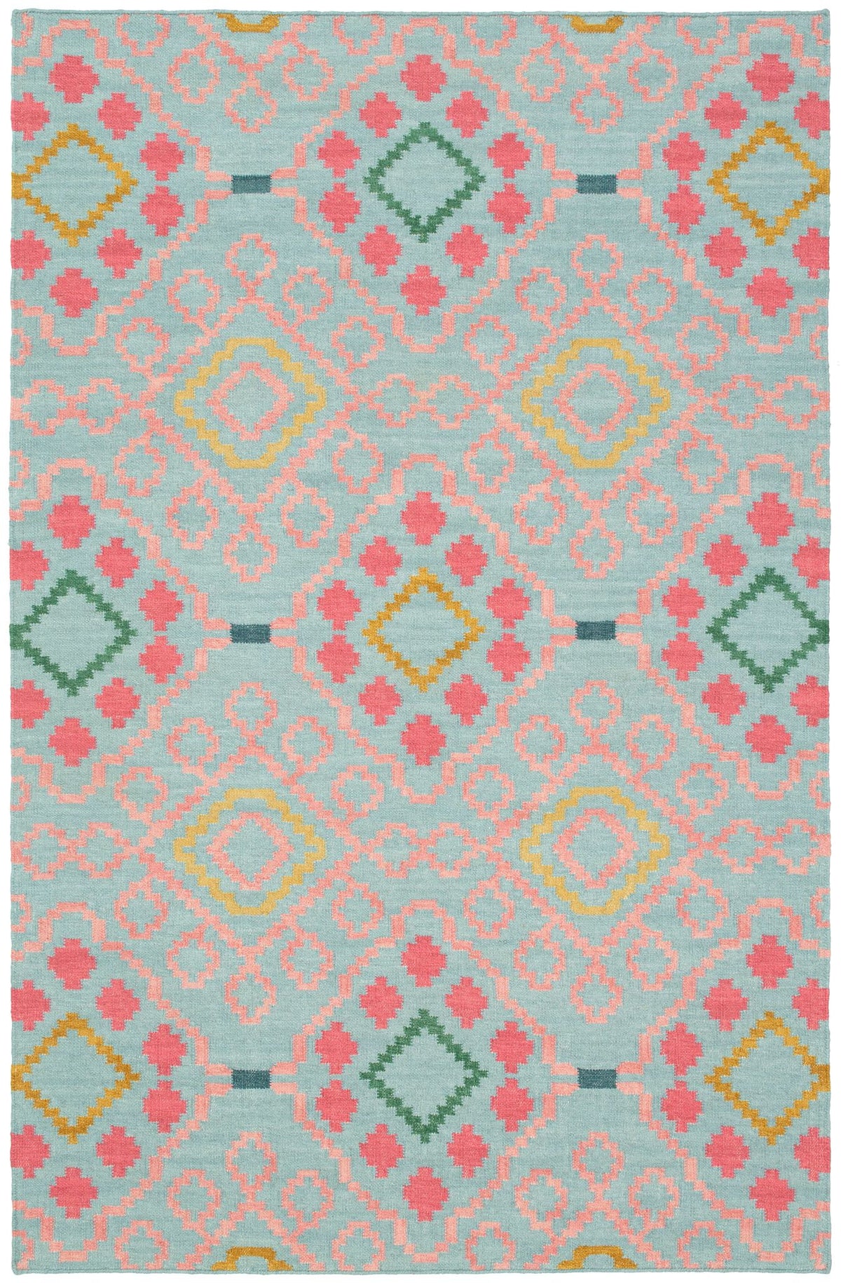Jelly Roll Handwoven Wool Rug