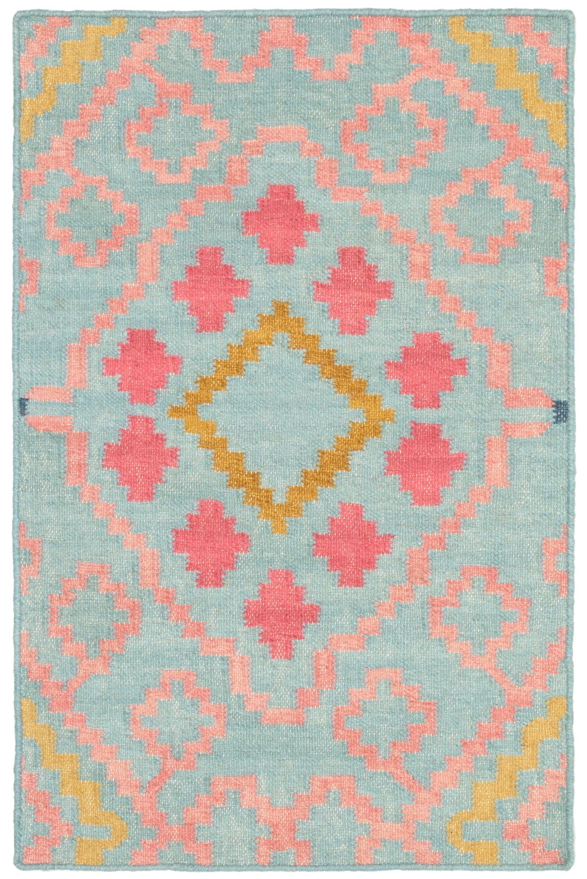 Jelly Roll Handwoven Wool Rug