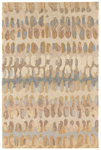 Paint Chip Hand Micro Hooked Wool Rug