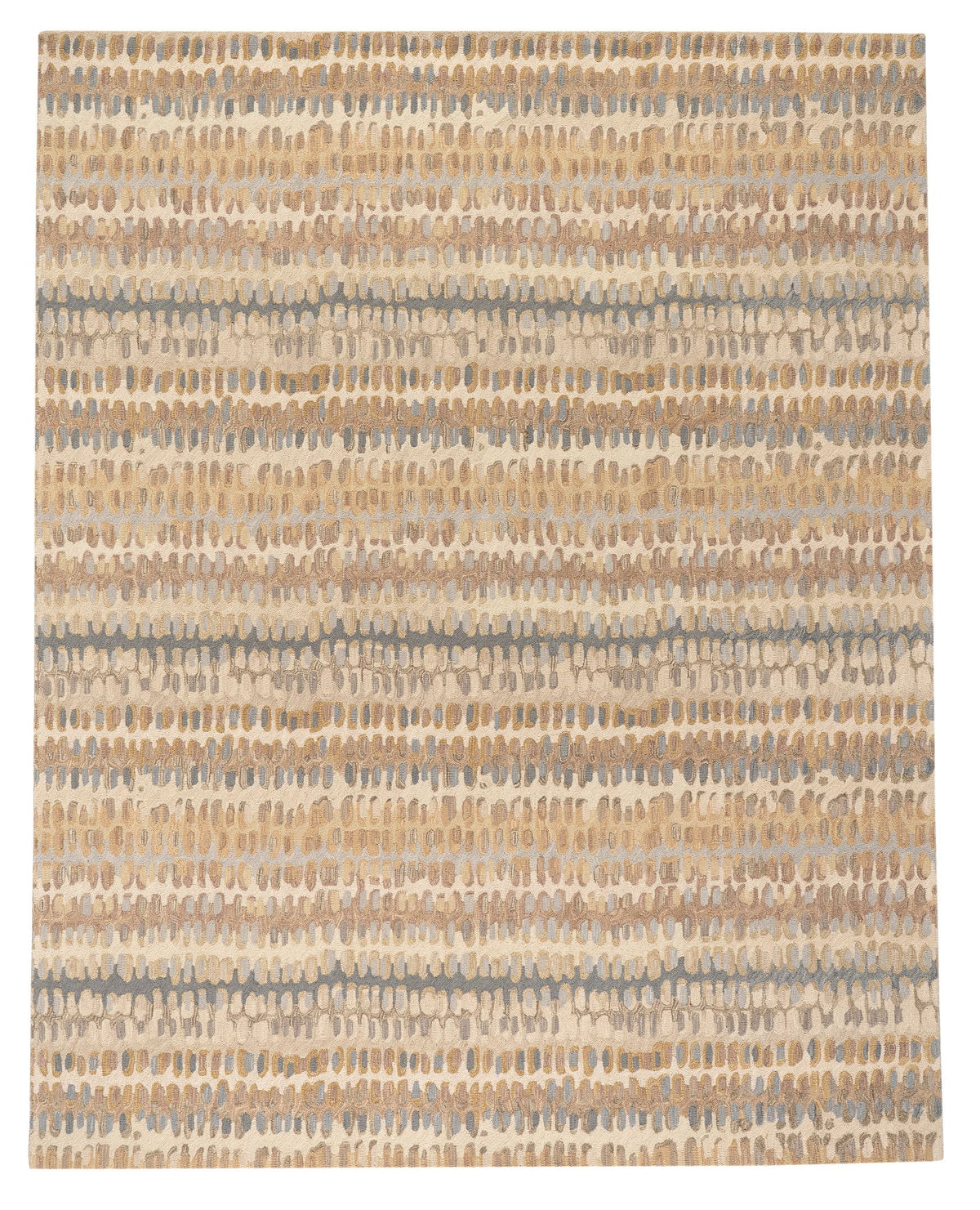Paint Chip Hand Micro Hooked Wool Rug