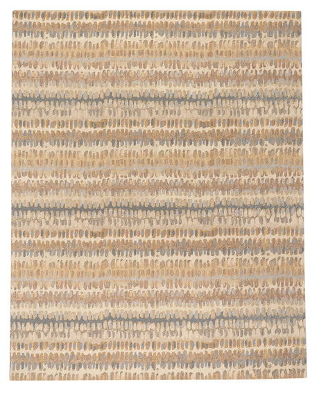 Paint Chip Hand Micro Hooked Wool Rug