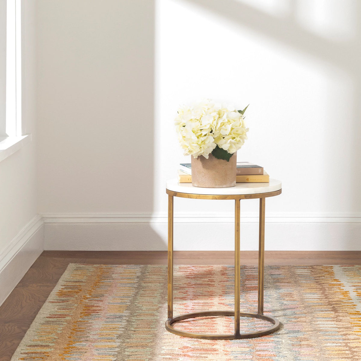 Paint Chip Hand Micro Hooked Wool Rug