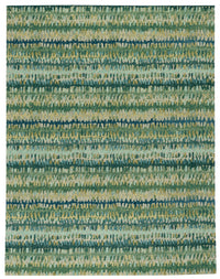 Paint Chip Hand Micro Hooked Wool Rug