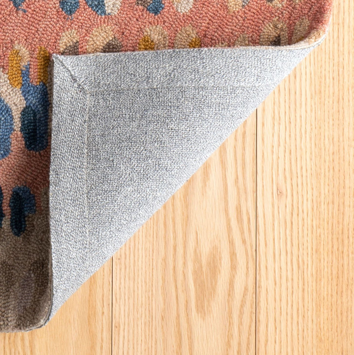 Paint Chip Hand Micro Hooked Wool Rug